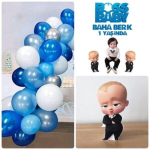 Boss Baby Konsept Mini Butik Set - Zincir Balonlu