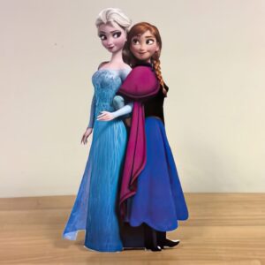 Frozen Elsa ve Anna Konsept Parti Maketi
