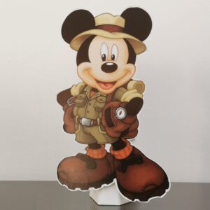 Mickey Mouse Safari Maketi - Ayaklı