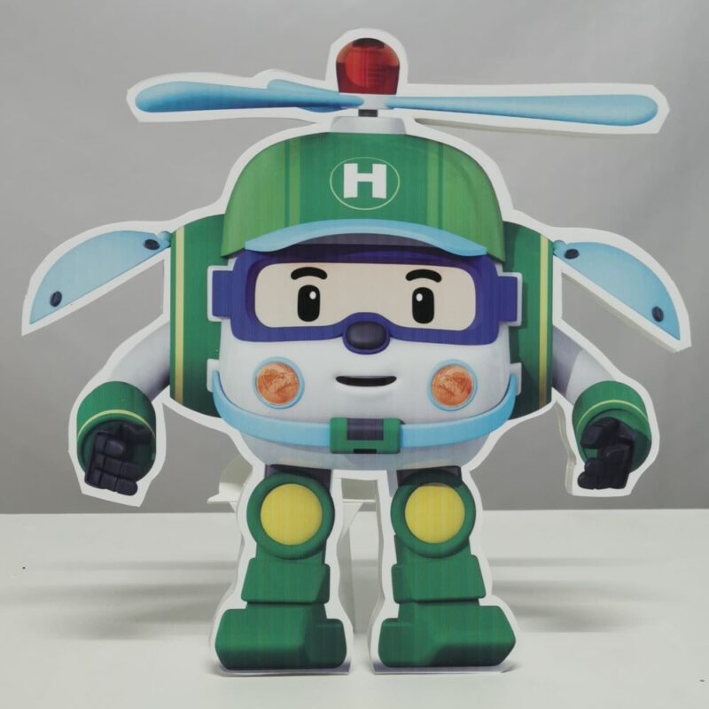 Robocar Poli Konsept Helly Parti Maketi – Ayaklı