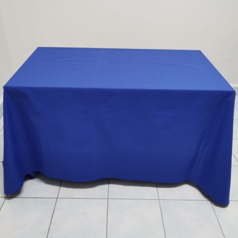 Mavi Kumaş Masa Örtüsü
