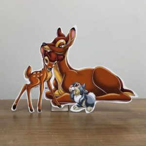 Bambi Konsept Doğum Günü Parti Maketi - Ayaklı