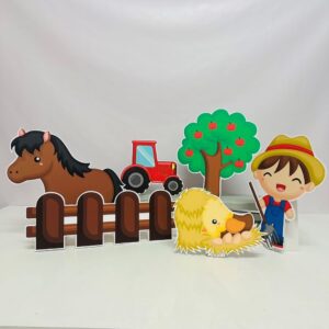 Çiftlik Hayvanları Mini Maket Seti - Ayaklı