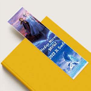 Frozen Elsa Temalı Kitap Ayracı Hediyelik - 10lu Paket