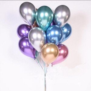 krom renkli balonlar