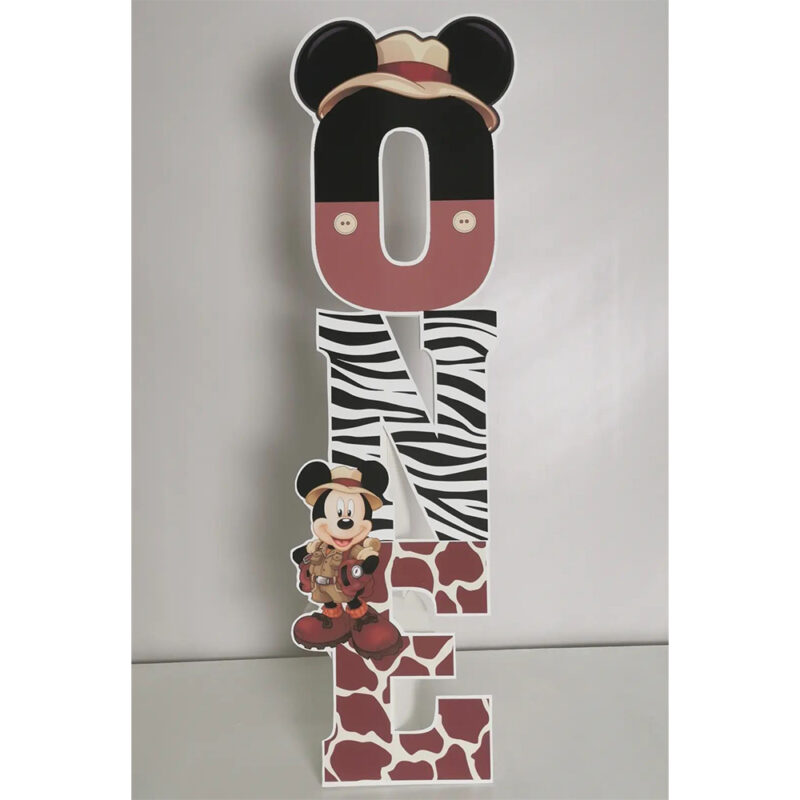 Safari Mickey Mouse One Maketi - Ayaklı