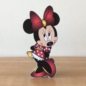 Minnie Mouse Konsept Doğum Günü Maketi - Kırmızı