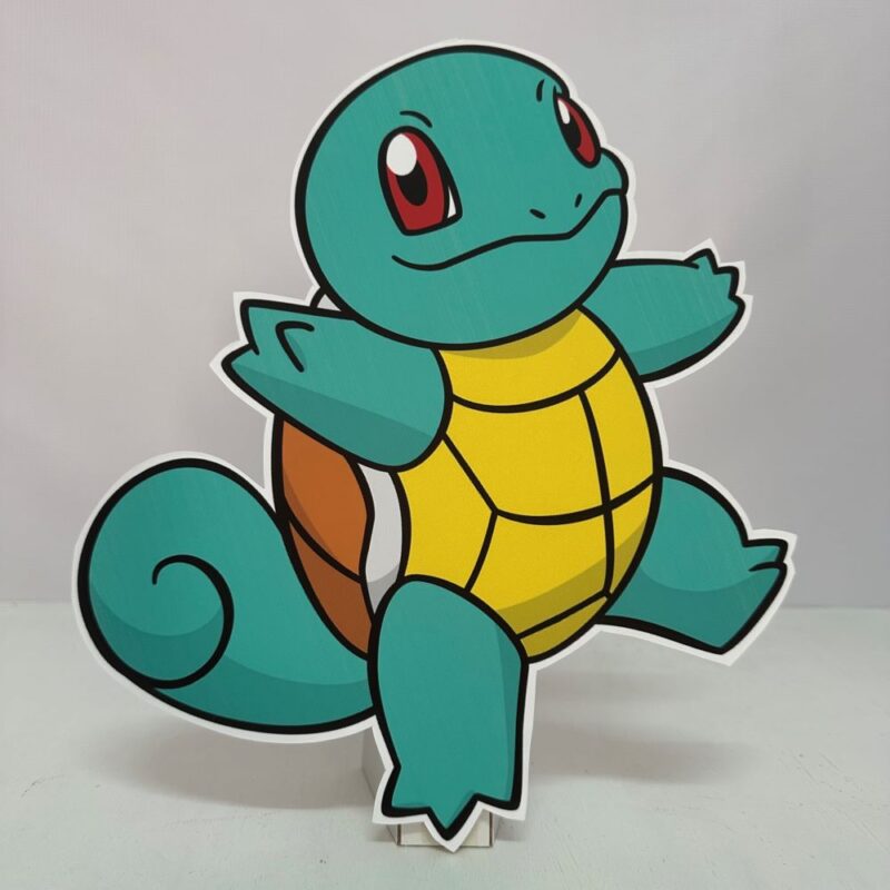 Pokemon Temalı Doğum Günü Squirtle Maketi – Ayaklı