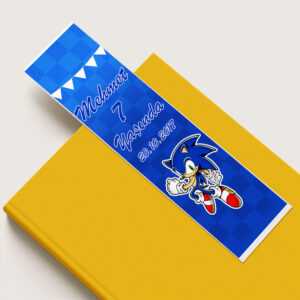Kirpi Sonic Kitap Ayracı Hediyelik - 10lu Paket