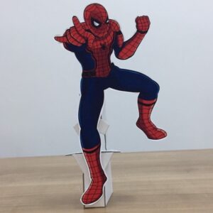 Spiderman Konsept Doğum Günü Parti Maketi - Ayaklı