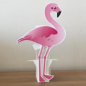 Flamingo Konsept Doğum Günü Parti Maketi - Ayaklı