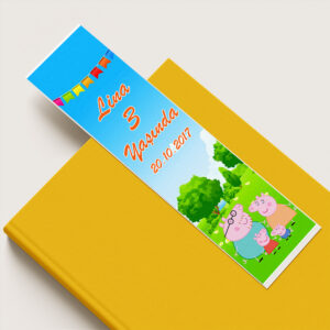 Peppa Pig Kitap Ayracı Hediyelik - 10lu Paket