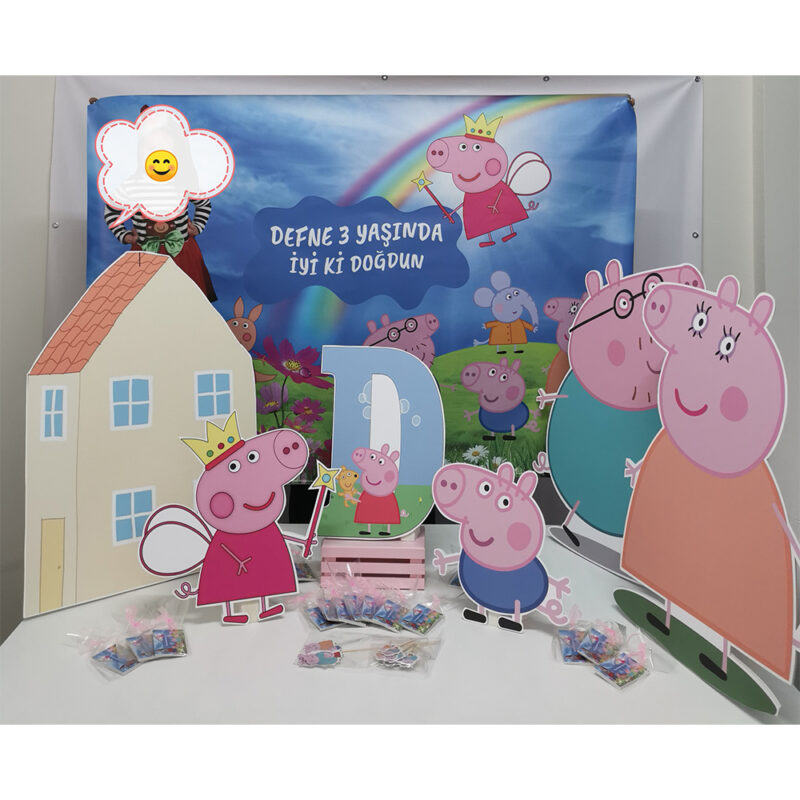 Peppa Pig Konsept Premium Parti Seti