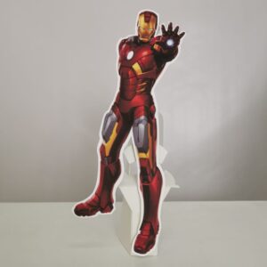 Süper Kahramanlar Konsept Iron Man Parti Maketi - Ayaklı