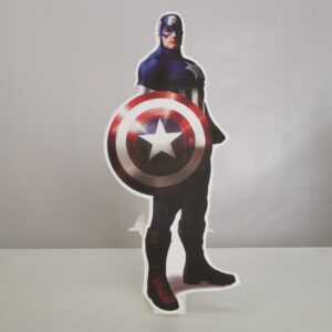 Süper Kahramanlar Konsept Kaptan Amerika Parti Maketi