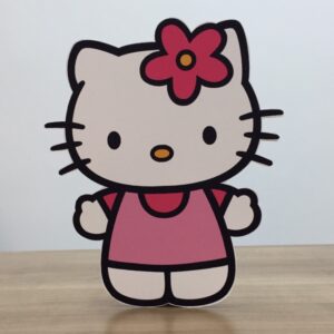 Hello Kitty Konsept Doğum Günü Maketi - Ayaklı