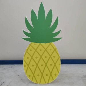 Flamingo Hawaii Konsept Ananas Parti Maketi - Ayaklı