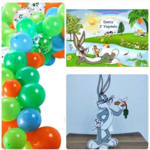 Looney Tunes Bugs Bunny Konsept Mini Butik Set – Zincir Balonlu