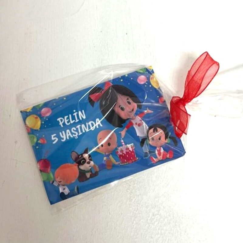 Cleo ve Cuquin Konsept Hediyelik Fotoblok Magnet - Süslemeli