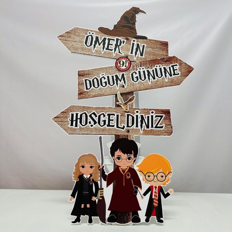 Harry Potter Konsept Yön Panosu - Ayaklı