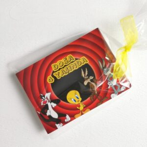 Looney Tunes Karakterleri Hediyelik Fotoblok Magnet - Süslemeli