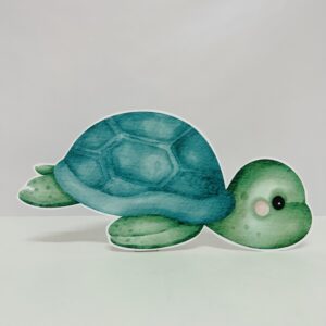 Yavru Deniz Kaplumbağası Parti Maketi - Ayaklı