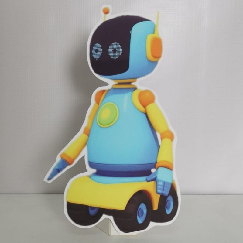 Kamyon Leo Konsept Doğum Günü Robot Maketi - Ayaklı