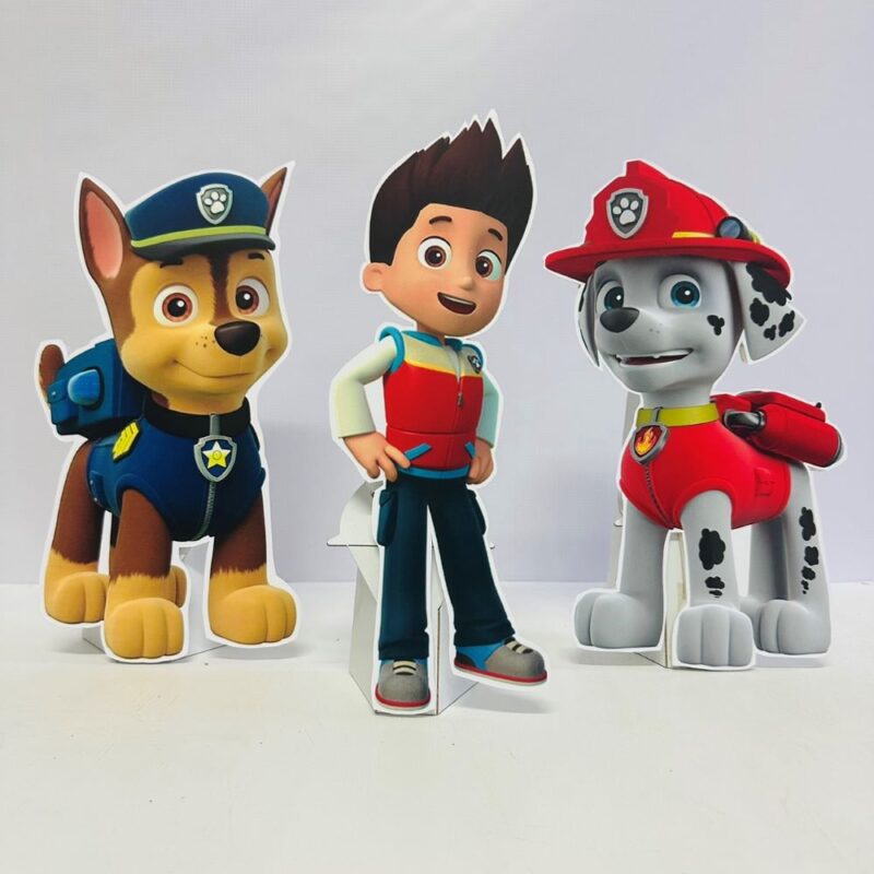 30 cm Paw Patrol Mini Maket Seti - Ayaklı