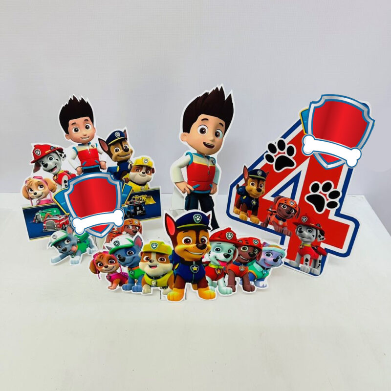 Paw Patrol Rakamlı Maket Seti