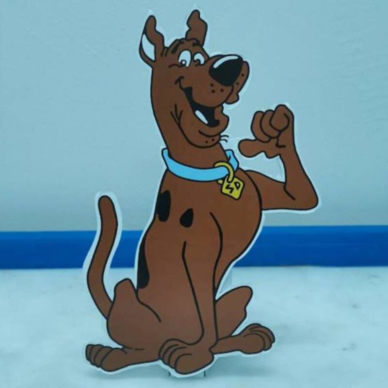 Scooby-Doo Konsept Doğum Günü Parti Maketi - Ayaklı