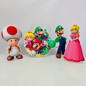 30 cm Super Mario Maket Seti - Ayaklı