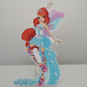 Winx Club Temalı Doğum Günü Bloom Maketi - Ayaklı