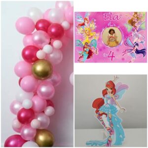 Winx Club Konsept Mini Butik Parti Seti – Zincir Balonlu