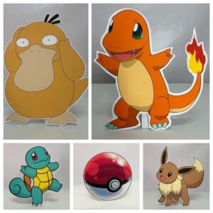 Pokemon Konsept Maket Seti – Ayaklı