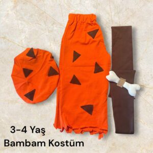 Bambam Kostüm 3-4 Yaş