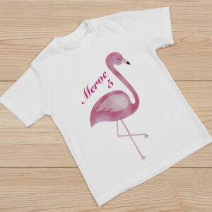 Flamingo Konsept Kişiye Özel Baskılı Tişört