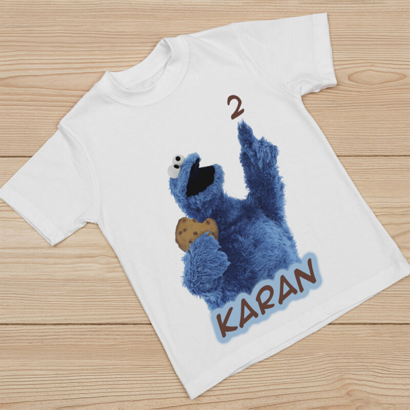 Kurabiye Canavarı Konsept Kişiye Özel Baskılı Tişört