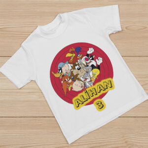 Looney Tunes Konsept Kişiye Özel Baskılı Tişört