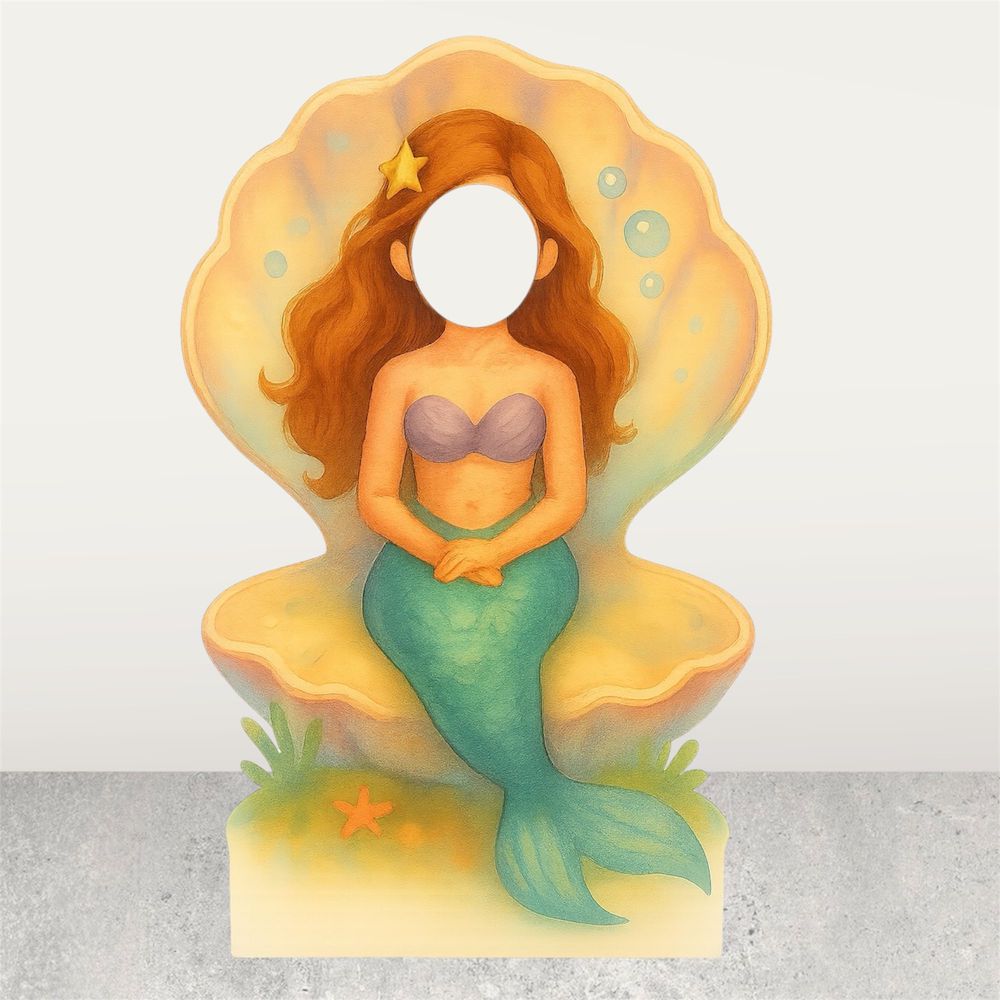 deniz-kizi-fotograf-cektirme-make-pano Deniz Kızı Fotoğraf Çektirme Pano Maket - Ayaklı