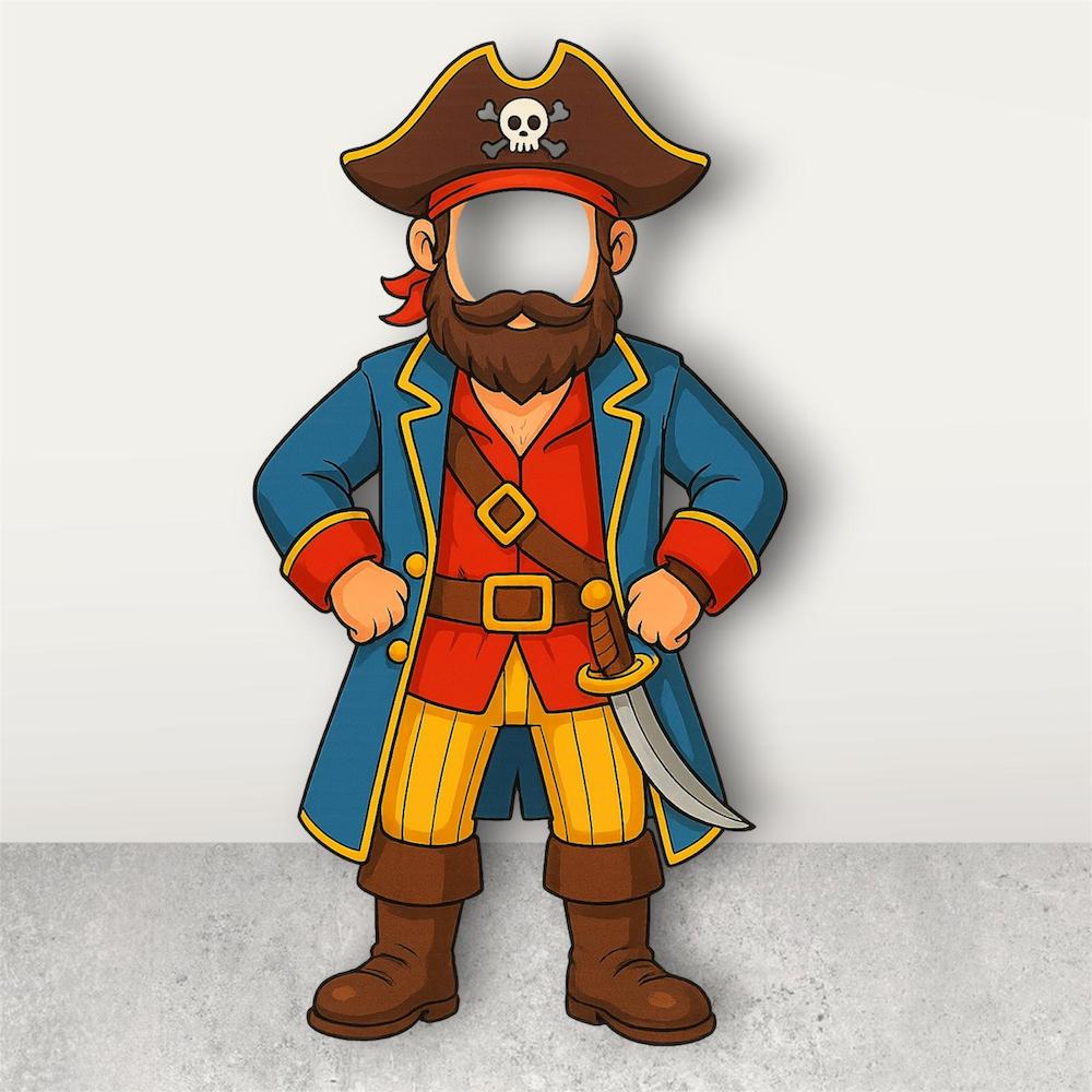 korsan-fotograf-cektirme-maketi Korsan Adam Fotoğraf Çektirme Pano Maket - Ayaklı