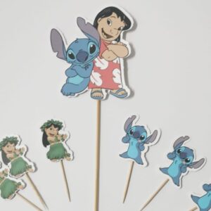 Lilo ve Stitch Pasta Süsü – Kürdan Seti