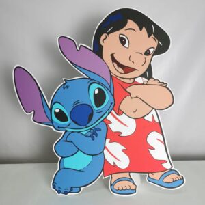 Lilo ve Stitch Maketi - Ayaklı