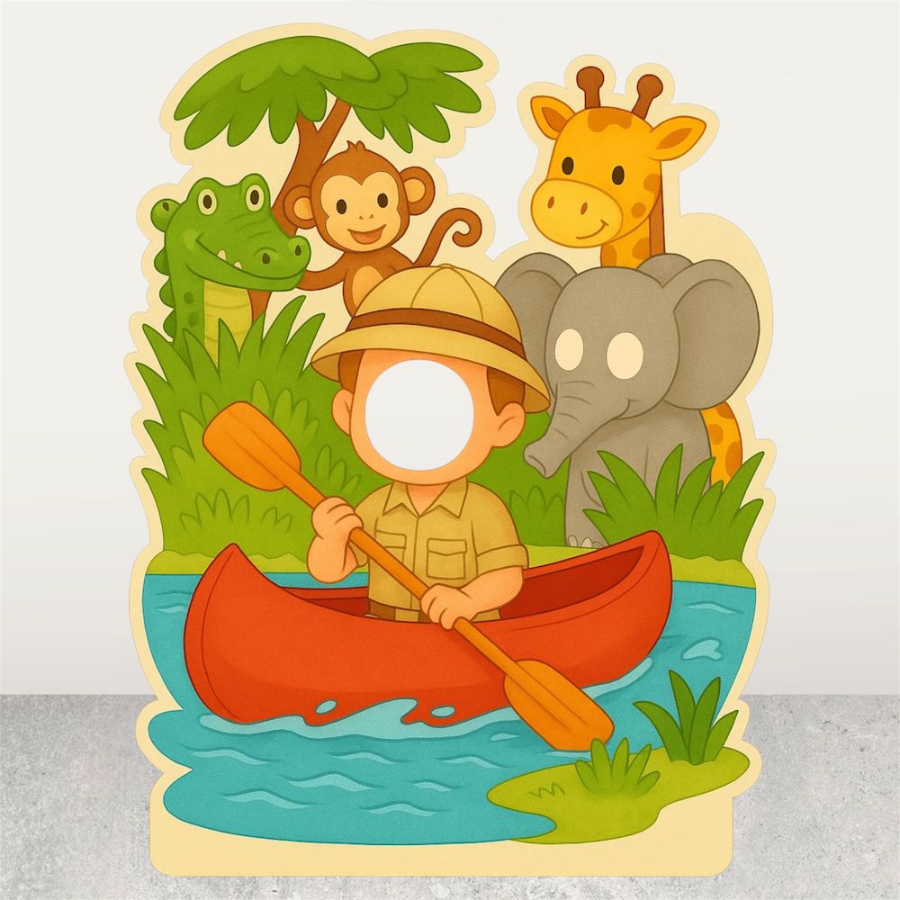 safari-nehirde-kano-fotograf-cektirme-maket-pano Safari Nehirde Kano Fotoğraf Çektirme Maket Pano - Ayaklı