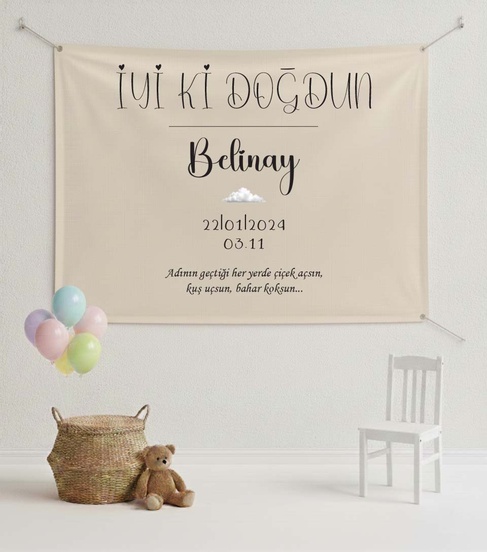 Kişiye Özel Doğum Günü Afişi