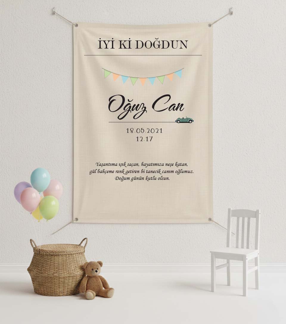 Kişiye Özel Doğum Günü Afişi