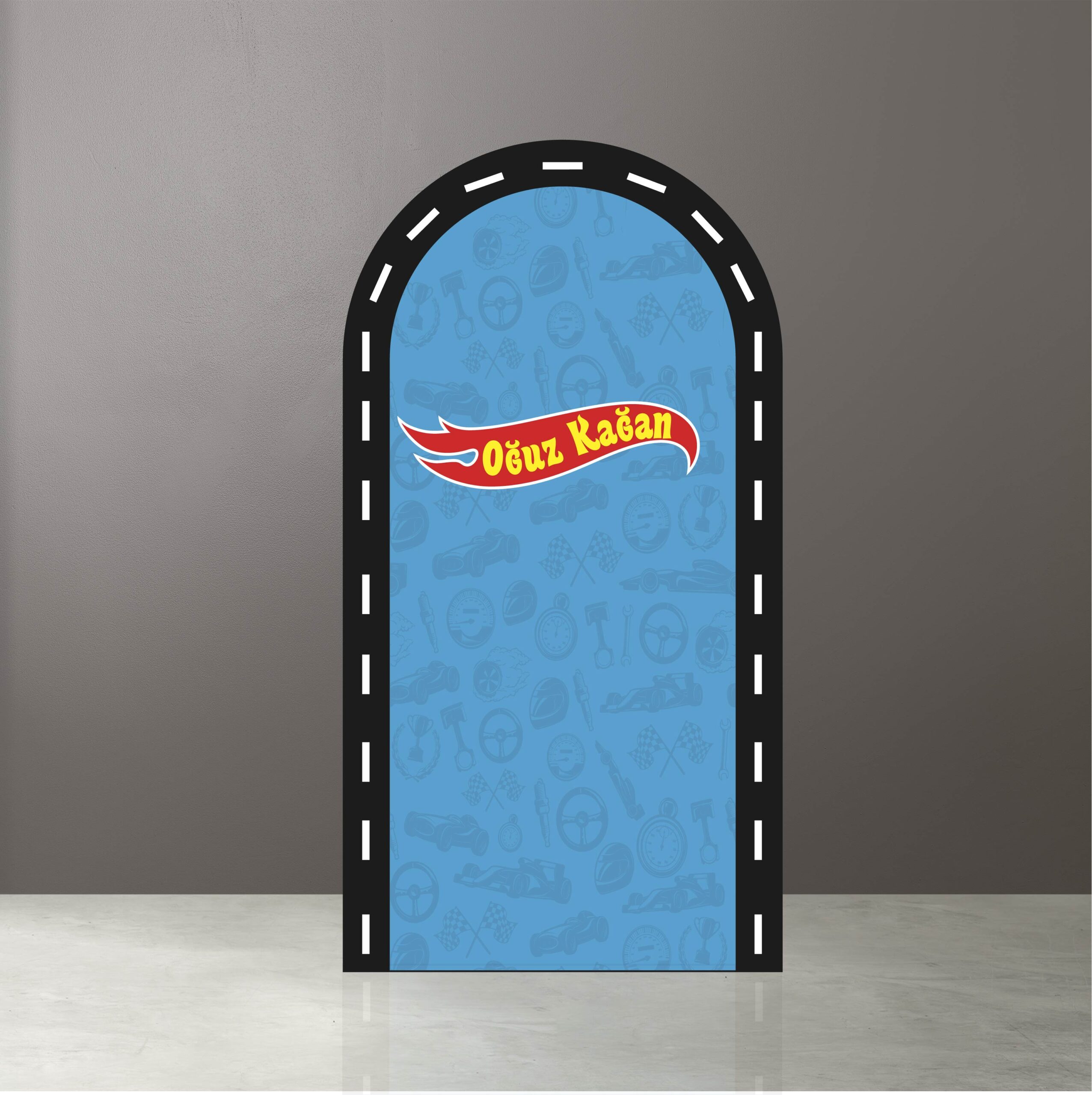 Kişiye Özel Cars Konsept Tag Pano – Ayaklı