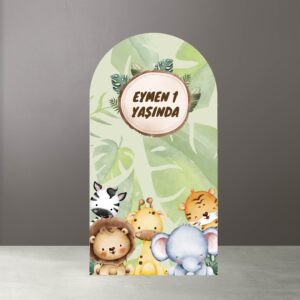 Kişiye Özel Safari Konsept Tag Pano – Ayaklı