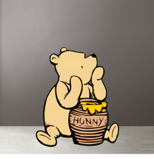 Winnie The Pooh Konsepti Parti Maketi - Ayaklı