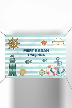 Denizci Temalı Kişiye Özel Branda - Afiş