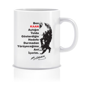 Atatürk İmzalı Bayram Hatırası Bardağı